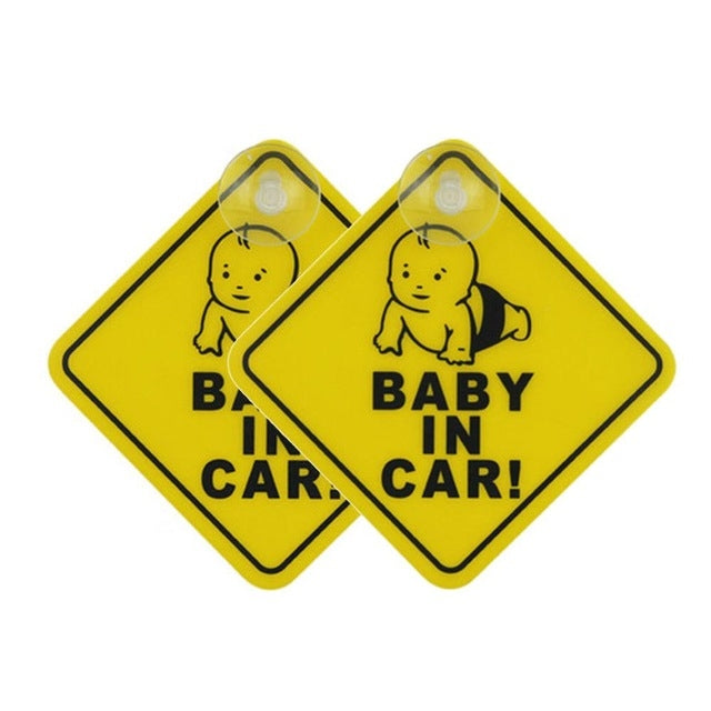 20 PCS Car Sticker BABY ON BOARD Warning Safty Sign Vinyl Decal, Style 1, Style 2