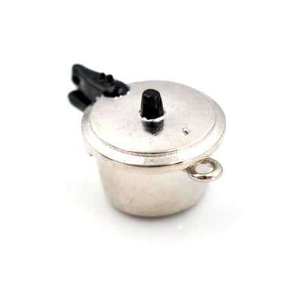 Mini-cuisine de maison de poupée Autocuiseur Outils de cuisson Jouets éducatifs pour enfants, Autocuiseur