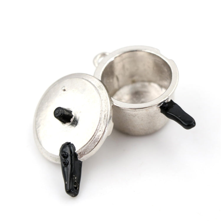 Mini-cuisine de maison de poupée Autocuiseur Outils de cuisson Jouets éducatifs pour enfants, Autocuiseur