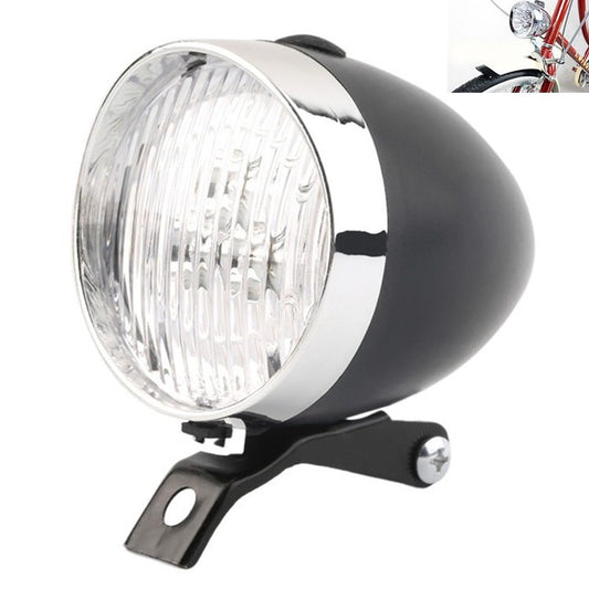 Phare de vélo rétro à 3 LED, avertisseur de sécurité pour la conduite de nuit