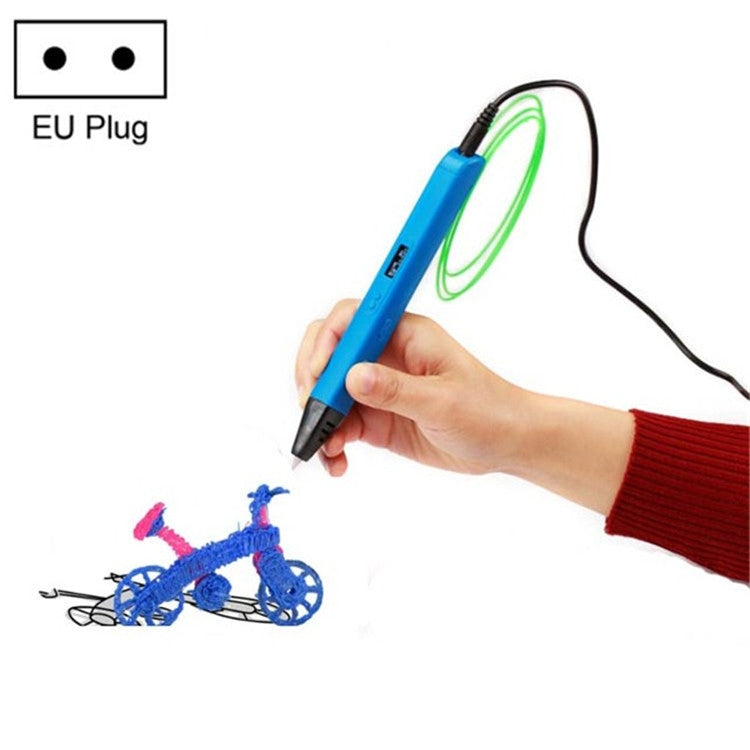 Bolígrafo de impresión 3D RP800A para niños, juguetes educativos, enchufes AU, US, UK y EU