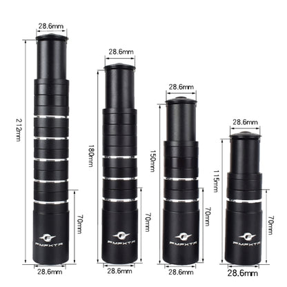 Rehausseur de guidon de VTT FMFXTR en alliage d'aluminium, noir 8,5 cm, rouge 8,5 cm, bleu 8,5 cm, rouge 11,4 cm, bleu 11,4 cm, noir 11,4 cm, noir 14,4 cm, rouge 14,4 cm, bleu 14,4 cm, noir 17,5 cm, 17,5 cm