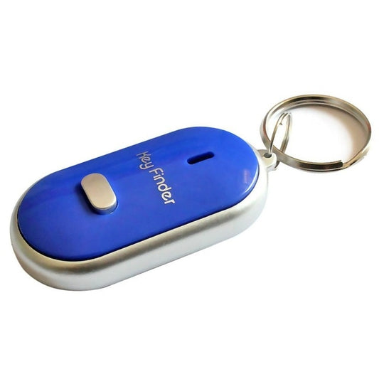 Mini llavero con silbato LED, localizador de llaves con sonido intermitente y remoto para niños
