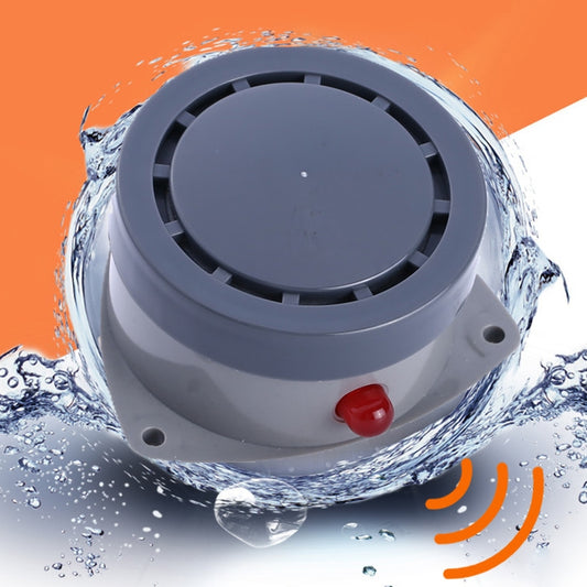Detector de fugas y desbordamientos de agua con alarma sonora y luminosa