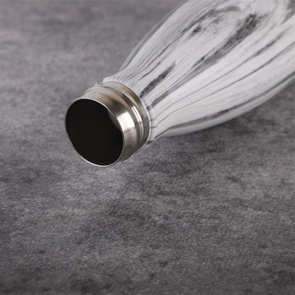 Thermal Cup Vacuum Flask Heat Water Bottle Portable Stainless Steel Sports Kettle, 500ml