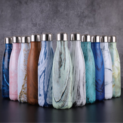 Thermal Cup Vacuum Flask Heat Water Bottle Portable Stainless Steel Sports Kettle, 500ml