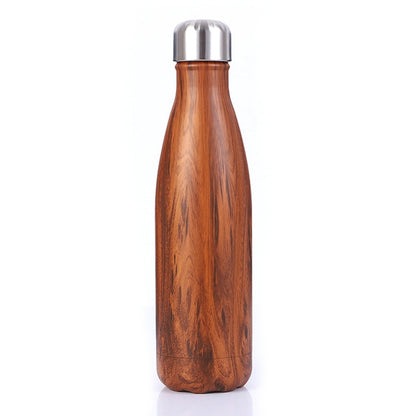Thermal Cup Vacuum Flask Heat Water Bottle Portable Stainless Steel Sports Kettle, 500ml