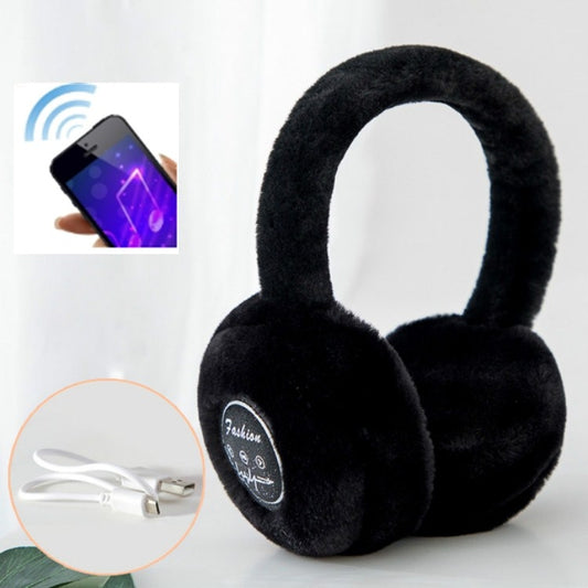 Cache-oreilles Bluetooth Hiver Peluche Coupe-vent Hommes et Femmes