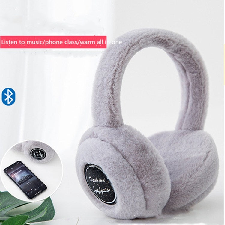 Cache-oreilles Bluetooth Hiver Peluche Coupe-vent Hommes et Femmes