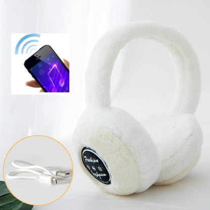 Cache-oreilles Bluetooth Hiver Peluche Coupe-vent Hommes et Femmes