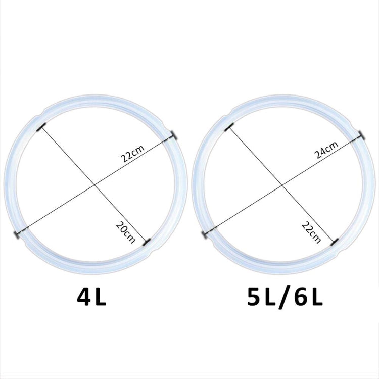 Joint en silicone de rechange pour cocotte-minute électrique, taille : 20x22cm, taille : 22x24cm