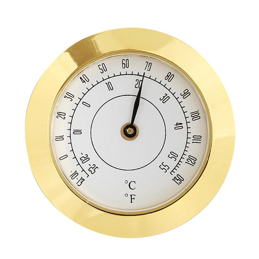 Hygromètre de haute précision 38 mm pour la maison / Étui de guitare et de violon / Thermomètre à cigares