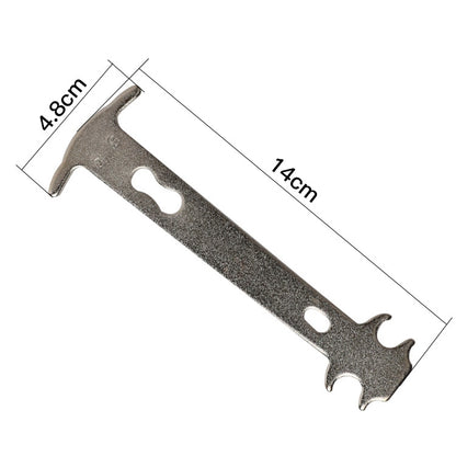 2pcs Indicateur d'usure de chaîne de vélo Contrôleur VTT Vélo de route Outil de réparation de remplacement de vélo, CHAÎNE-001