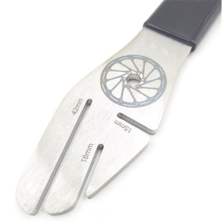 Outil de réparation de disque de frein de vélo, clé de correction de déformation de réglage d'écartement de disque anti-frottement, BIKERSAY BT039B