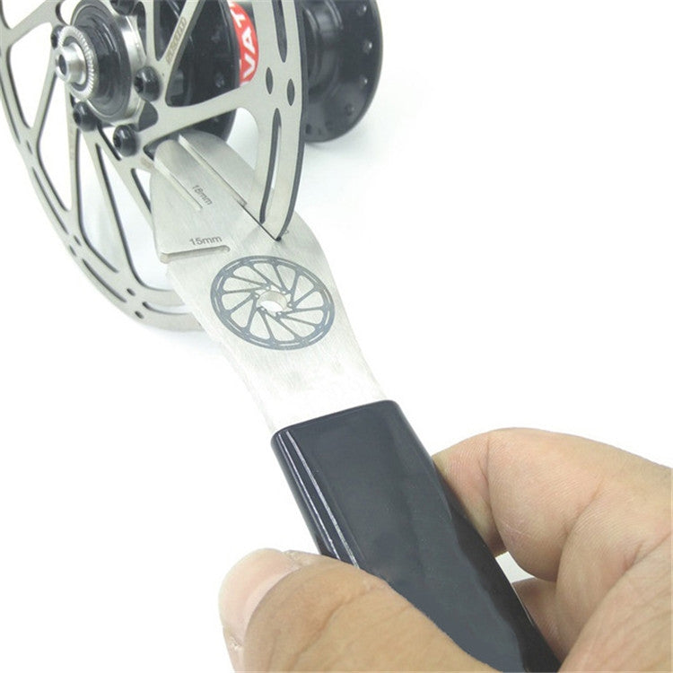 Outil de réparation de disque de frein de vélo, clé de correction de déformation de réglage d'écartement de disque anti-frottement, BIKERSAY BT039B