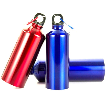 Aluminum Outdoor Sports Water Bottle Portable Mountaineering Bottle Riding Water Bottle, 400ml, 500ml, 600ml, 750ml