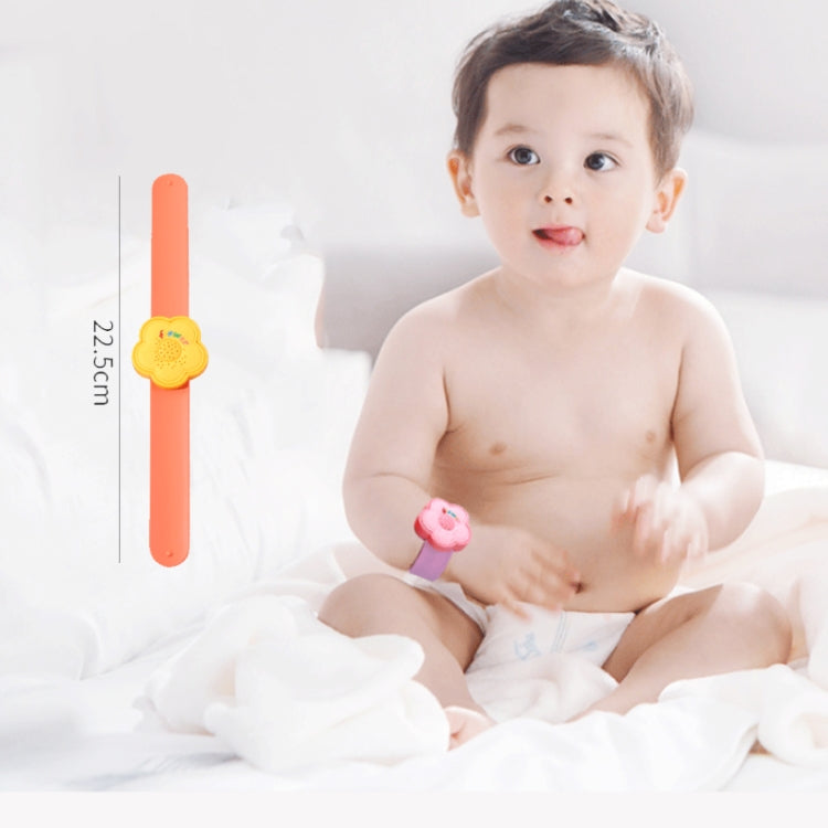 4 PCS Outdoor Portable Cartoon Mosquito Repellent Bracelet Anti-mosquito Snap Ring, Popular Fruits