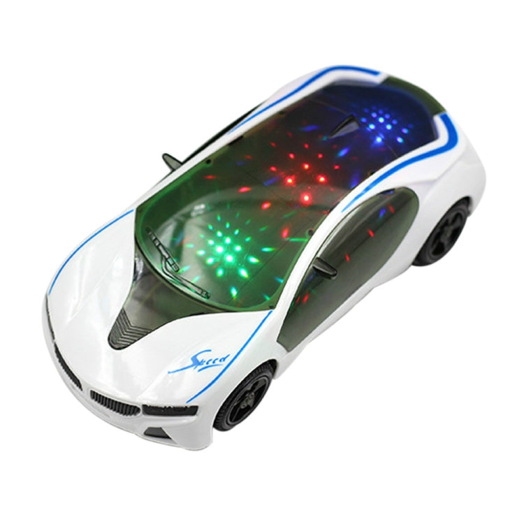 Jouet électrique style supercar 3D avec lumières sur les roues, musique, chant, cadeau pour enfants garçons filles, universel électrique, jouet électrique supercar 3D