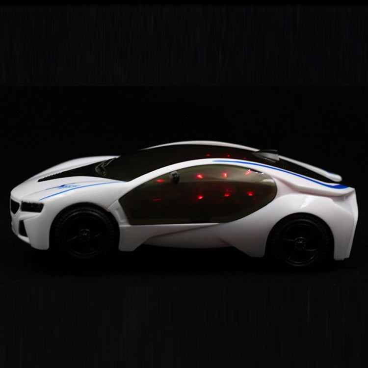 Jouet électrique style supercar 3D avec lumières sur les roues, musique, chant, cadeau pour enfants garçons filles, universel électrique, jouet électrique supercar 3D