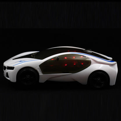 Jouet électrique style supercar 3D avec lumières sur les roues, musique, chant, cadeau pour enfants garçons filles, universel électrique, jouet électrique supercar 3D