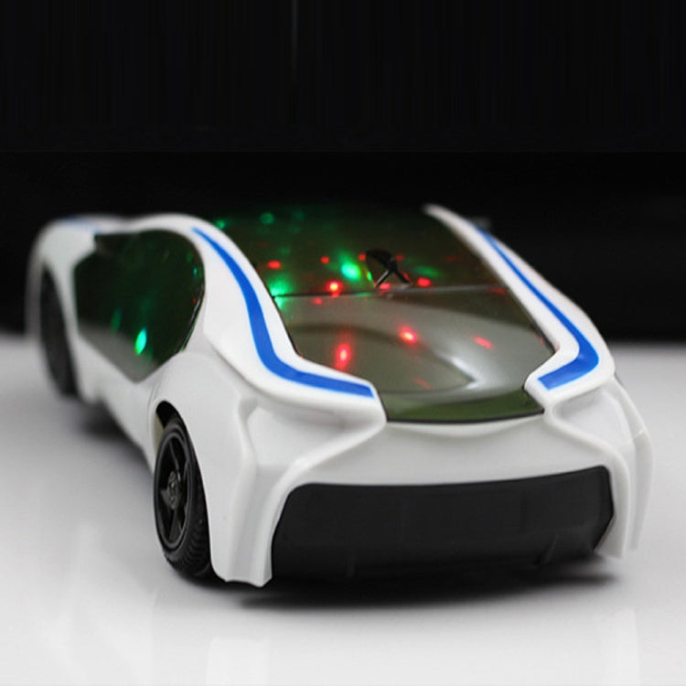 Jouet électrique style supercar 3D avec lumières sur les roues, musique, chant, cadeau pour enfants garçons filles, universel électrique, jouet électrique supercar 3D