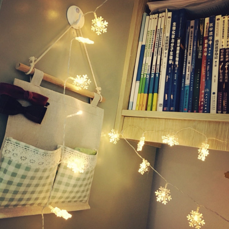 3m 20 LEDs USB Home New Year Christmas Decoration Snowflake Garland Light