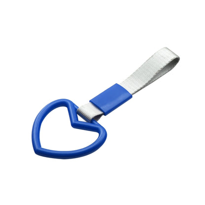 JDM Car Static Belt Decorative Warning Hanging Ring Rear Bumper Warning Ring Car Safety Hand Ring, Heart-Shaped Orange, Heart-Shaped Purple, Heart-Shaped White, Heart-Shaped Black, Heart-Shaped Blue, Heart-Shaped Red, Heart-Shaped Pink, Ring-Shape Red ...