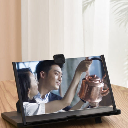 12 Inch Pull-Out Mobile Phone Screen Magnifier 3D Desktop Stand, Blu-ray Model, HD Model