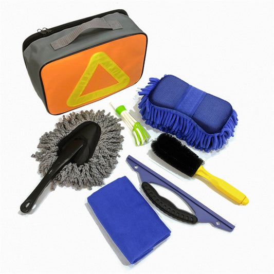 Produits de nettoyage 7 en 1 pour outils de lavage de voiture, 7 en 1