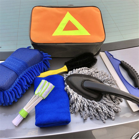 Produits de nettoyage 7 en 1 pour outils de lavage de voiture, 7 en 1
