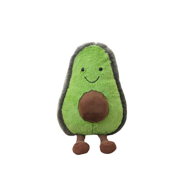 Mignonne Bande Dessinée Avocat Peluche Oreiller Jouet 22~45Cm Avocat Avec Pieds Enfants Fruit Avocat Peluche Oreiller Jouet Cadeau pour Enfant