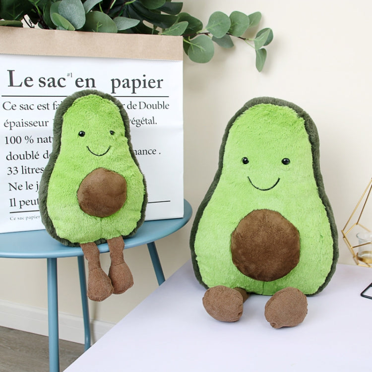 Mignonne Bande Dessinée Avocat Peluche Oreiller Jouet 22~45Cm Avocat Avec Pieds Enfants Fruit Avocat Peluche Oreiller Jouet Cadeau pour Enfant