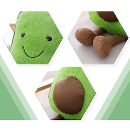 Mignonne Bande Dessinée Avocat Peluche Oreiller Jouet 22~45Cm Avocat Avec Pieds Enfants Fruit Avocat Peluche Oreiller Jouet Cadeau pour Enfant