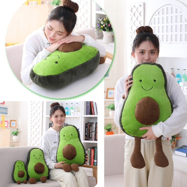 Mignonne Bande Dessinée Avocat Peluche Oreiller Jouet 22~45Cm Avocat Avec Pieds Enfants Fruit Avocat Peluche Oreiller Jouet Cadeau pour Enfant