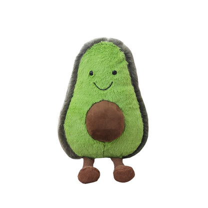 Mignonne Bande Dessinée Avocat Peluche Oreiller Jouet 22~45Cm Avocat Avec Pieds Enfants Fruit Avocat Peluche Oreiller Jouet Cadeau pour Enfant