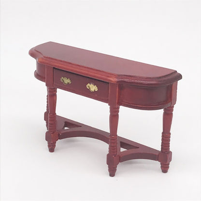 3 Pcs Bureau de Maison de Poupée Mini Meubles de Salon Jouets pour Enfants, Bureau de Maison