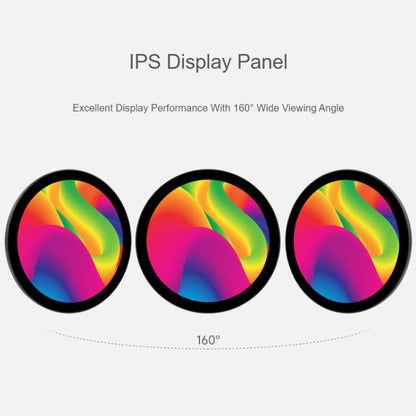 Waveshare 1080x1080 IPS Optically Bonded 5-Inch HDMI Circular 10-Point Touch Screen, 5 inch IPS
