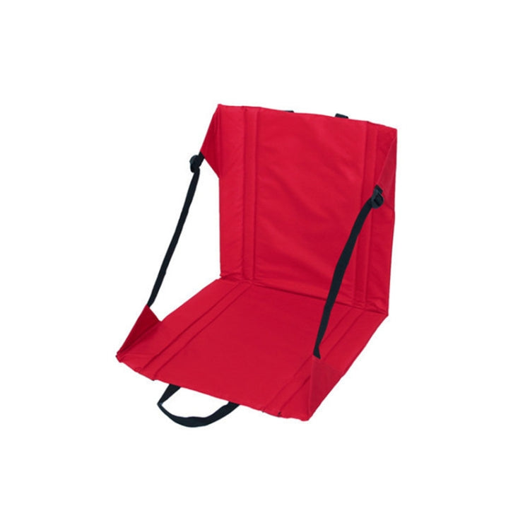 Outdoor Camping Picnic Stand Seat Cushion Folding Moisture-proof Dirty Wear-resistant Cushion, 44 x 43 x 44 Red, 44 x 43 x 44 Blue, 44 x 43 x 44 Black