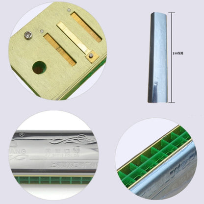 Instrument de musique Harmonica Écho Polyphonique Anti-stress 24 trous, Polyphonique, Anti-stress, Écho