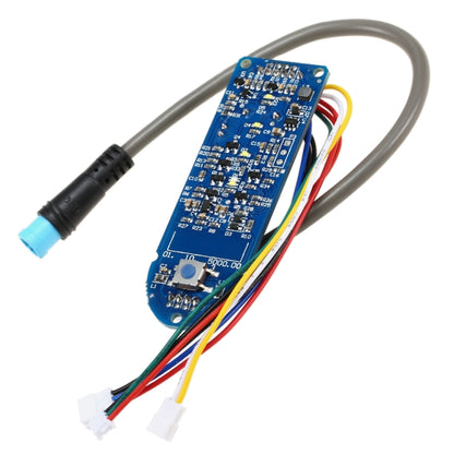 Panneau de commutation d'indicateur de batterie du tableau de bord de trottinette électrique pour trottinette électrique Xiaomi Mijia M365
