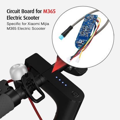 Panneau de commutation d'indicateur de batterie du tableau de bord de trottinette électrique pour trottinette électrique Xiaomi Mijia M365
