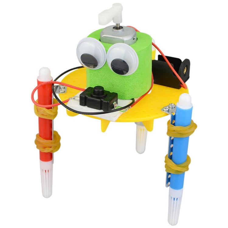 Jouet de Peinture pour Enfants Robot DIY Puzzle Solaire, Jouet Solaire Puzzle