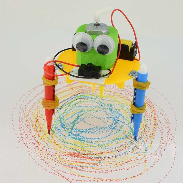 Jouet de Peinture pour Enfants Robot DIY Puzzle Solaire, Jouet Solaire Puzzle