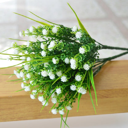 5 Branches Simulation Plastic Starry Rose Simulation Bouquet Home Decoration Flower