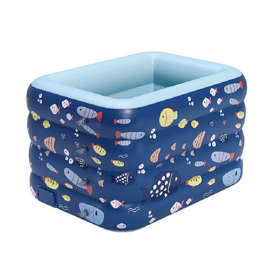 Inflatable Swimming Pool Large Outdoor PVC Pool Children Household Swimming Pool, 1.2m Four Layers, 1.4m Four Layers, 1.8m Four Layers, 2.1m Four Layers