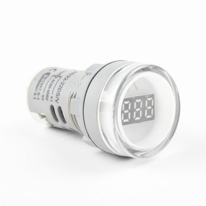 AD16-22DSV  Mini Digital Display 60-500V General Indicator AC Voltmeter, Open Hole: 22mm, 60-500V Yellow, 60-500V Blue, 60-500V White, 60-500V Red, 60-500V Green