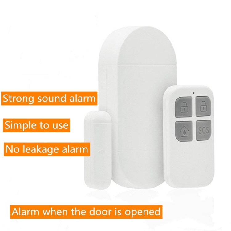 Alarme antivol de porte et de fenêtre domestique Télécommande Alarme magnétique de porte sans fil