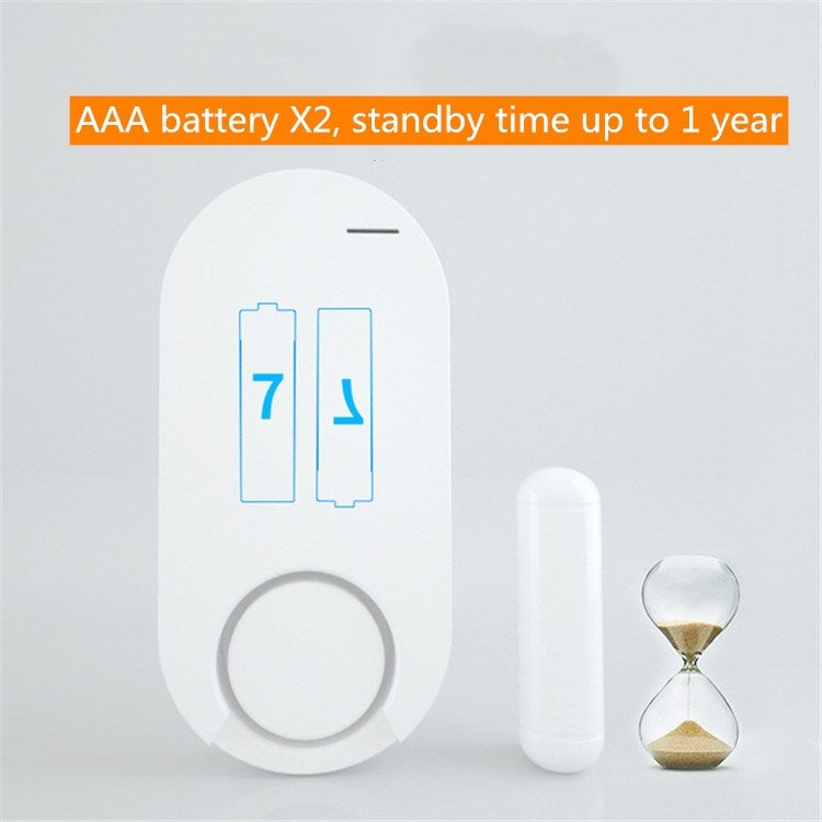 Alarme antivol de porte et de fenêtre domestique Télécommande Alarme magnétique de porte sans fil
