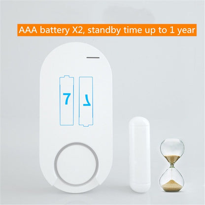 Alarme antivol de porte et de fenêtre domestique Télécommande Alarme magnétique de porte sans fil