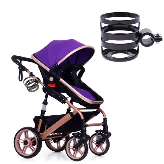 Porte-bouteilles Rond en Plastique pour Poussette, Accessoires de Vélo